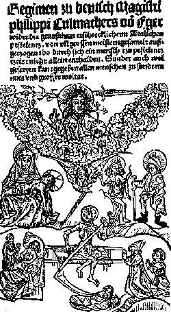 3 Репродукция из книги Culmacher Regimen wider die Pestilenz Издана в 1480 - фото 3