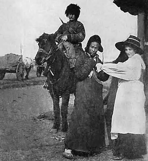 59 Термометрирование китайца на пропускном пункте Богуцкий ВМ 1911 - фото 58