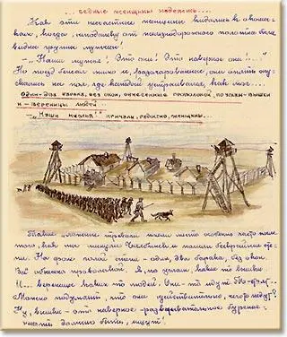 И невдомек было что это за бараки для чего эти высокие изгороди из колючей - фото 3