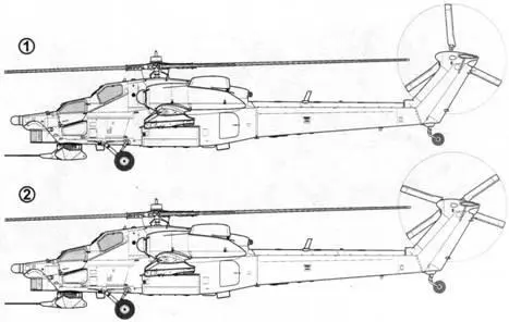 Первый опытный образец Ми28 бортовой 012 1 в первоначальном виде на - фото 15