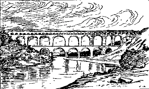 Мост через р Гард памятник римской цивилизации в Галлии Города обогатились - фото 16