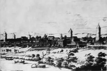 Саратов Гравюра XVIII века Астрахань Гравюра начала XVIII века - фото 32