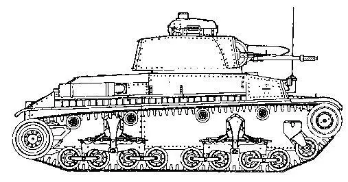 Чехословацкий лёгкий танк LT vz35 Английский пехотный танк Мк I Матильда - фото 33