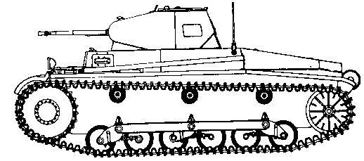 Немецкий лёгкий танк Pz Kpfwll Ausf В Для вооружения танковых дивизий - фото 35