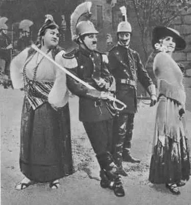 Кармен 1915 г Фраскита Мэй Уайт ДенХозьери Чарли Чаплин офицер Лео - фото 5