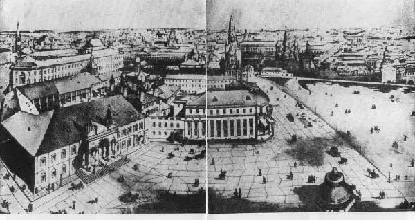 Московский Кремль На переднем плане слева Чудов монастырь Тютчев 1822 - фото 9
