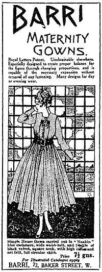 Рекламное объявление салона Берри The Times 1916 В конце десятилетия в - фото 11