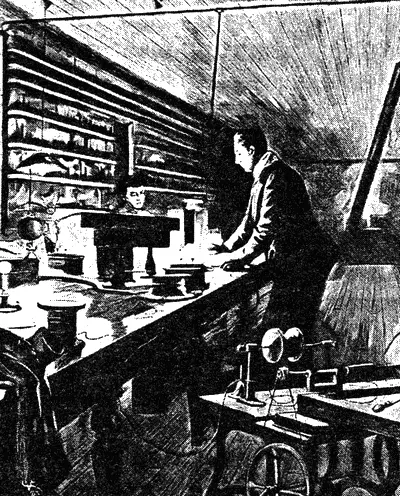 Эдисон в лаборатории Рисунок из журнала The Graphic 1880 На Первой - фото 92