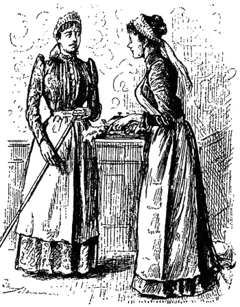 Хозяйка и служанка Рисунок из журнала Punch 1892 При годовом доходе в - фото 110