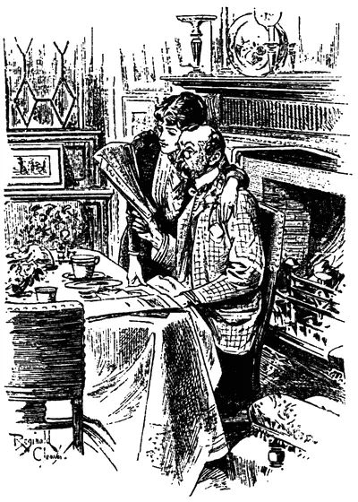 Утренняя газета Рисунок из журнала Punch 1892 До женитьбы на мисс Мэри - фото 111