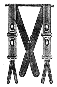 Подтяжки Рисунок из каталога JUNIOR Army and Navy Stores 1893 Подтяжки в - фото 121