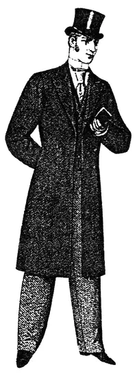 Сюртук Рисунок из журнала Modes nouvellesde Paris 1894 В 1880х годах на - фото 125