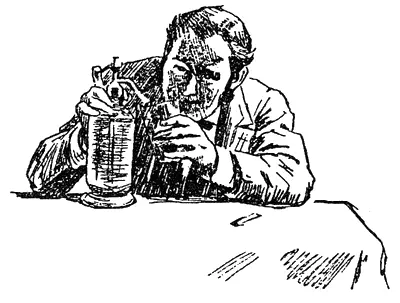 Использование сифона в деле Рисунок из журнала Punch 1892 Однако Шерлок - фото 148