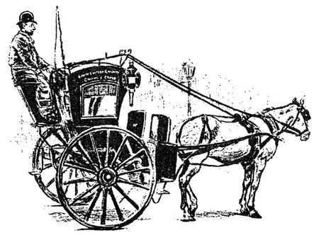 Хэнсомский кэб Рисунок из газеты The Illustrated London News 1890 - фото 183