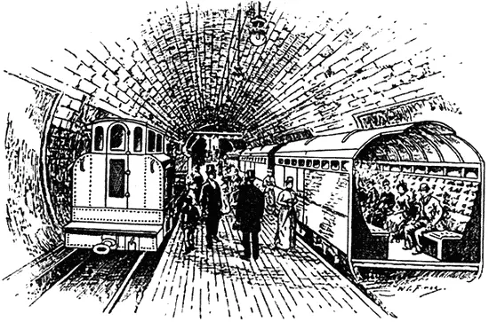 Станция Стоукуэлл Рисунок из газеты The Illustrated London News 1890 - фото 202