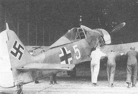 FW190A4 FW200 Кондор Bf109 из 1JG54 - фото 61