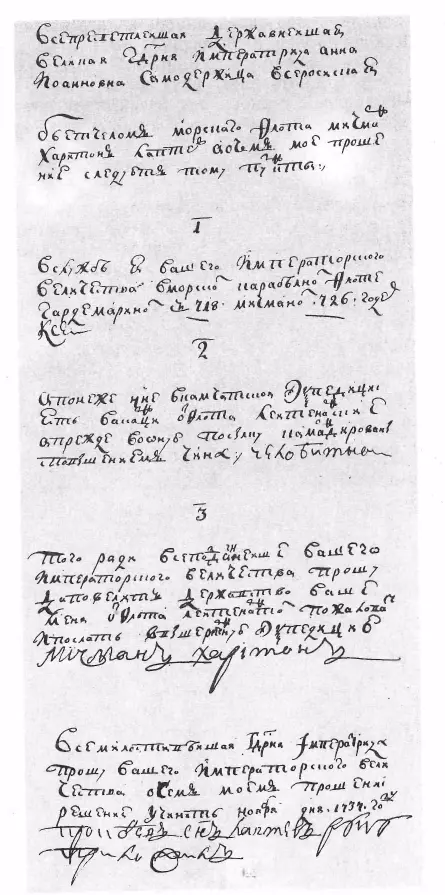 Прошение X Лаптева 1737 г ЦГАВМФ Первой жертвой цинги оказался канонир Федор - фото 11