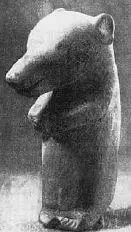 Скульптура медведя из могильника Самуськи эпохи неолита у г Томска Даже - фото 4