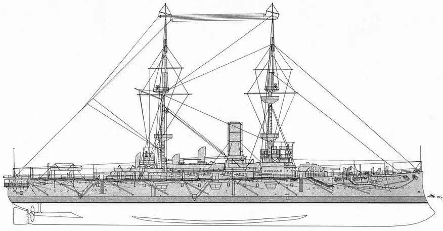 РинаунВнешний вид корабля по состоянию на 1905 г Глава 61 Французские - фото 36