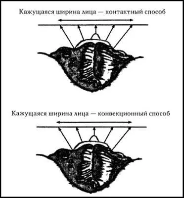 Поскольку ткань облегает лицо со всех сторон на ней появляется изображение - фото 41