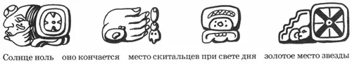 Да глиф слева голова с рукой на подбородке мог означать ноль но вместе с - фото 20