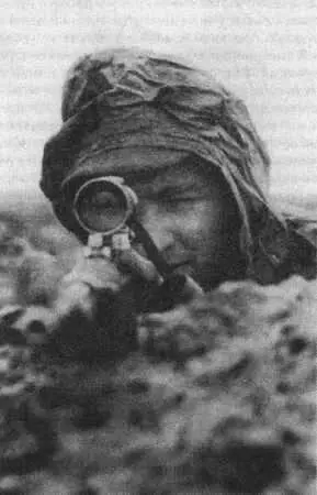 Бруно Сюткус осень 1944 года Четырехкратный оптический прицел Zeiss Ajack - фото 12