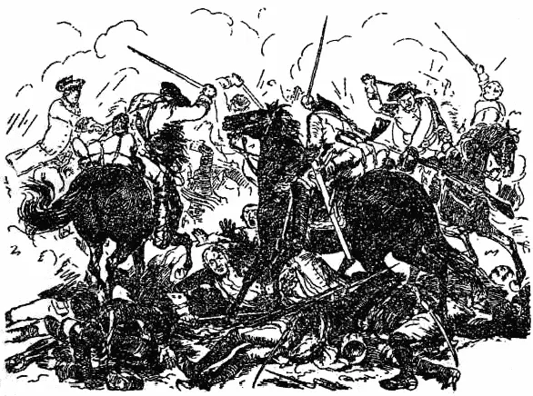 Пленение генерала Фуке у Швейдница 1760 год Лаудон разбив Фуке овладел - фото 83
