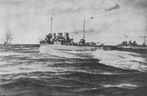 Потопление английской подводной лодки L55 эсминцем Азард 4 июня 1919 г С - фото 50