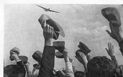 Возвращение АНТ25 с острова Удд на подмосковный аэродром 1936 г В П - фото 23