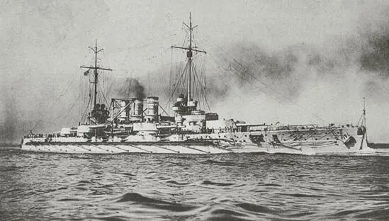 Германский линейный корабль Ольденбург Догорал недолгий осенний день Флот - фото 53