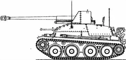 Рис 39 САУ Мардер III с 762см пушкой Pak 36r Рис 40 САУ Мардер II - фото 102