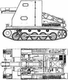 Рис 51 15см тяжелое пехотное орудие sIG33 на шасси танка TIB Рис 52 - фото 117