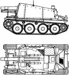 Рис 53 а 15см САУ Бизон Н Рис 53 б 15см САУ Бизон М Рис 54 - фото 121