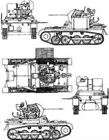 Рис 57 2см ЗСУ Flak 38 на шасси танка PzKpfw I Ausf A Рис 58 2см ЗСУ - фото 126