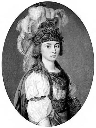 Неизвестный художник XVIII в Портрет крепостной актрисы П И - фото 11