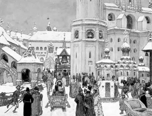 А М Васнецов Площадь Ивана Великого в Москве в XVII в Незаметно вскоре в - фото 54
