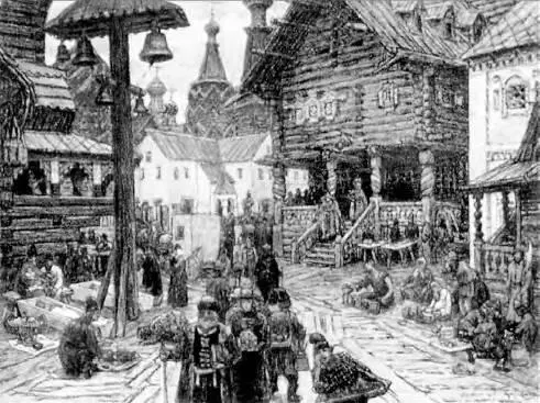 А М Васнецов На крестце в Китайгороде До половины XVIII столетия нищие - фото 60
