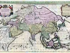 Карта Тартарии Гийома де Лиля 16881768 французского астронома и картографа - фото 49