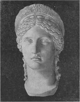 Гера царица богов и людей жена Зевса Бюст конца III в до н э Никэ - фото 7