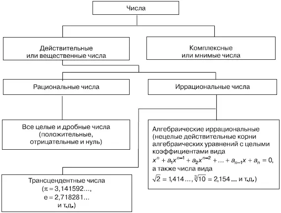 Рис 21 Классификация чисел Числа записываются с использованием особых - фото 16