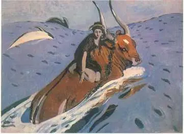 Похищение Европы Один из учеников Серова Николай Павлович Ульянов писал - фото 213