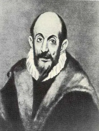 ЭЛЬ ГРЕКО О путник Под этой тяжелой плитой изящной формы из блестящего - фото 53