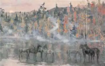 В родных местах Есенина Фрагмент Складывает его вчетверо Обрывает один угол - фото 223