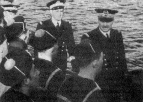 Рис 18 Адмирал де Лаборд на борту эскадренного миноносца Сироко - фото 18