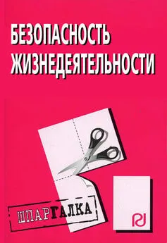 Коллектив авторов - Безопасность жизнедеятельности: Шпаргалка