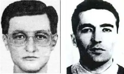 Ачемез Гочияев справа и фоторобот террориста с ул Гурьянова Трепашкин - фото 30