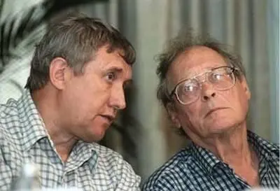 Сергей Юшенков и Сергей Ковалев на заседании комиссии по взрывам домов Михаил - фото 33