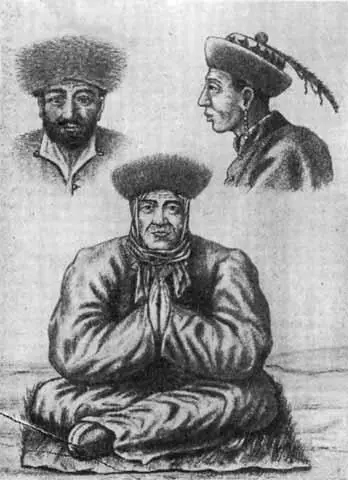 Посланцы далайламы Рис Роборовского Во главе его был один из высших - фото 42