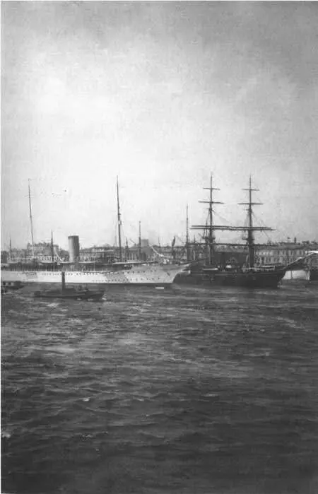 Корабли на Неве Фотография начала 1900х гг Лов рыбы в устье Невы - фото 8