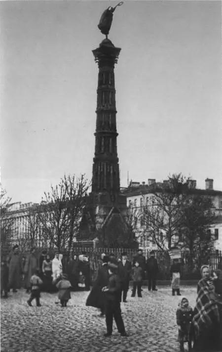Колонна Славы у Троицкого собора на Измайловском проспекте С открытки 1900х - фото 76